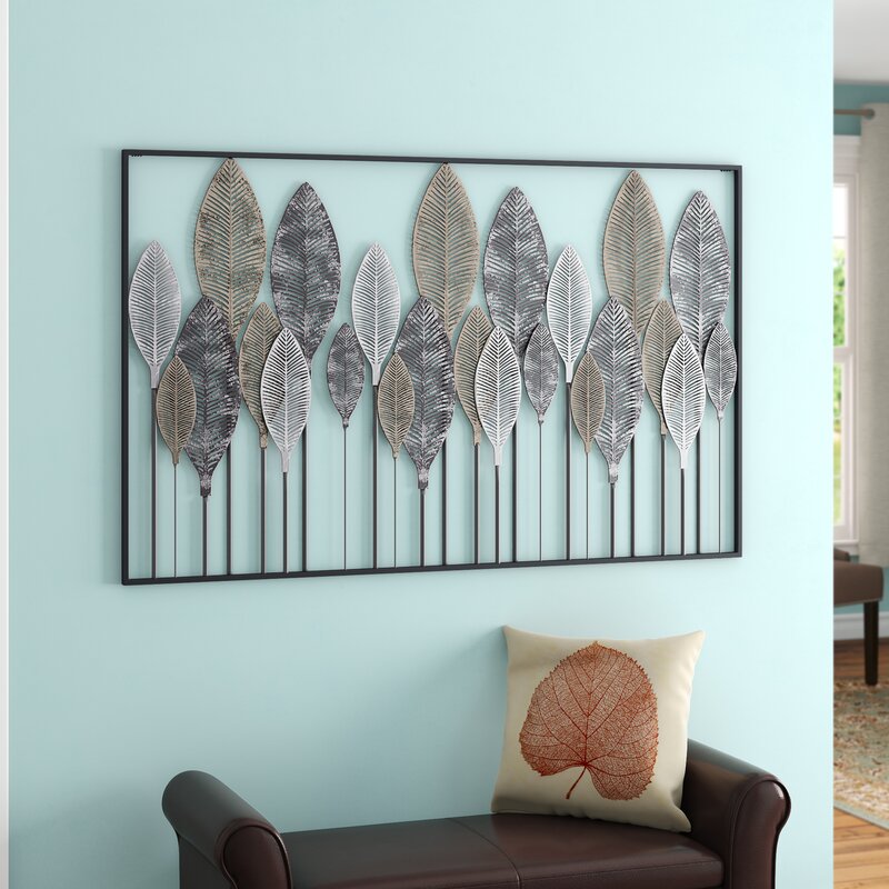 Red Barrel Studio Metal Leaf Wall Décor & Reviews Wayfair.ca